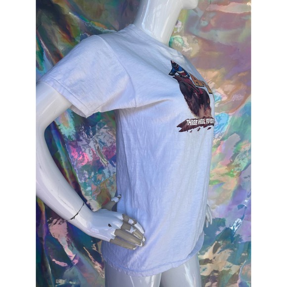 ATC Three Wheel Fever White T-Shirt by Fruit of the Loom - Picture 5 of 9